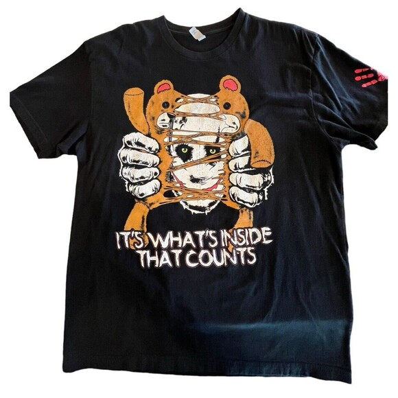 Mens Zombie Army Next Level Whats Inside T Shirt Black Sz XL unisex - Picture 2 of 5